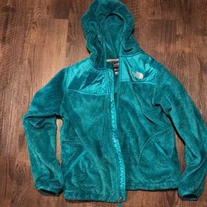 Emerald green north face
